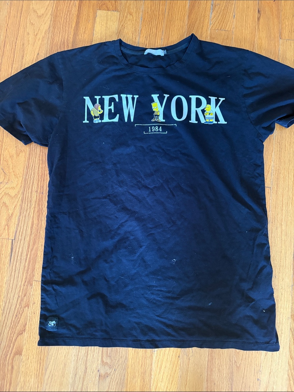 NEW YORK 1984 Graphic Men's T-Shirt - Black